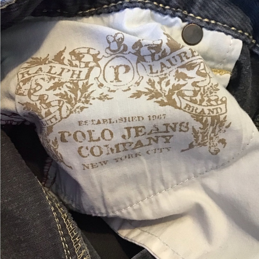 Gray Corduroy Pants - Picture 3 of 3